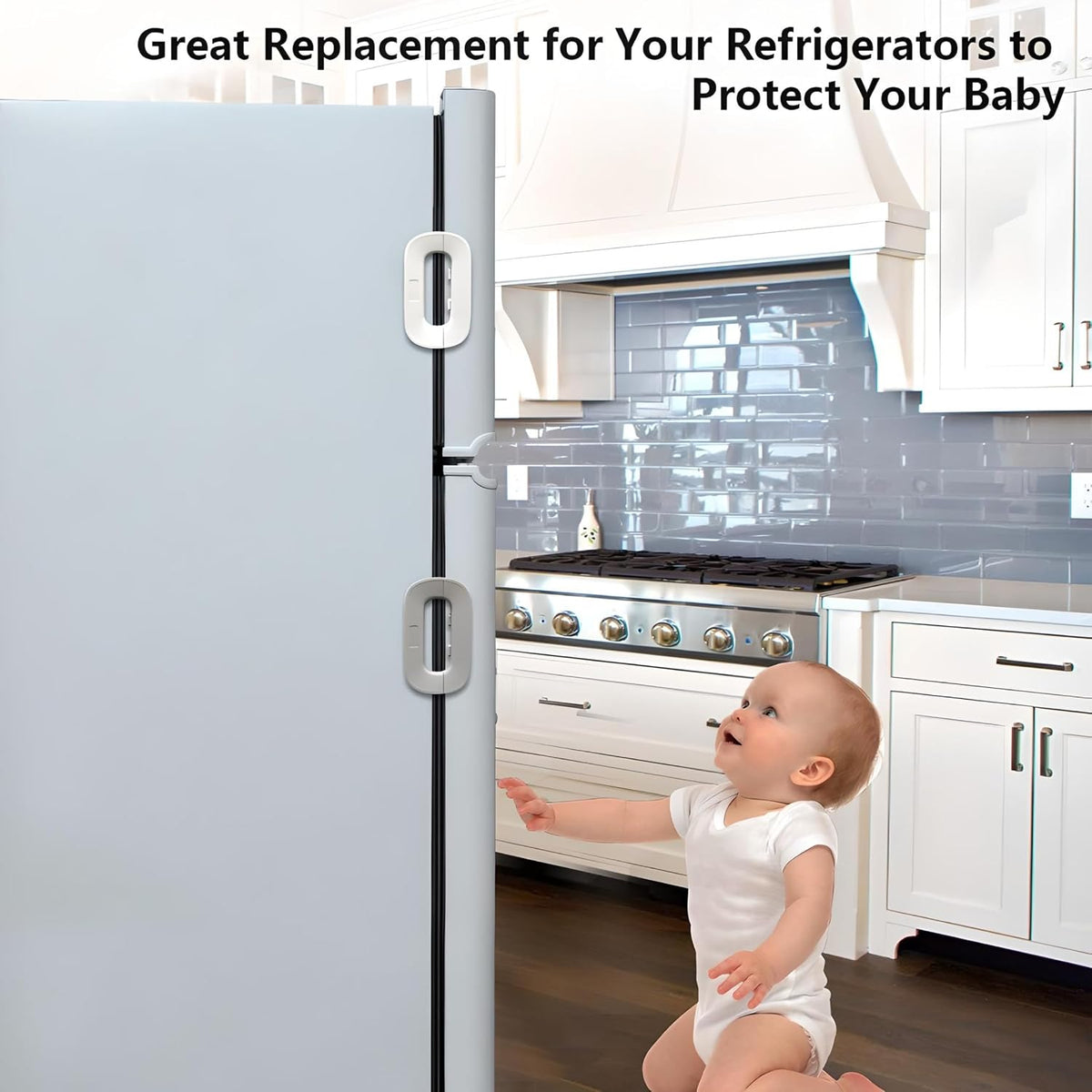 🔒 Child Safety Refrigerator Lock – Keep Your Fridge Secure 😲