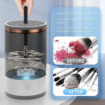 👌 Electric Makeup Brush Cleaner | Automatic Makeup Brush Washing Machine 😲