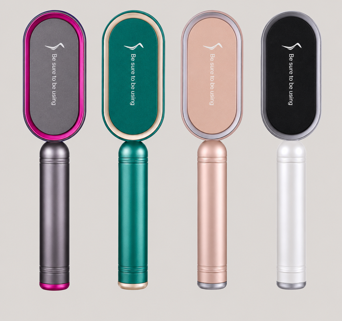 Hair Straightener Brush Hair Styling Tools Other Hair Salon Equipment Transfer Print Surface